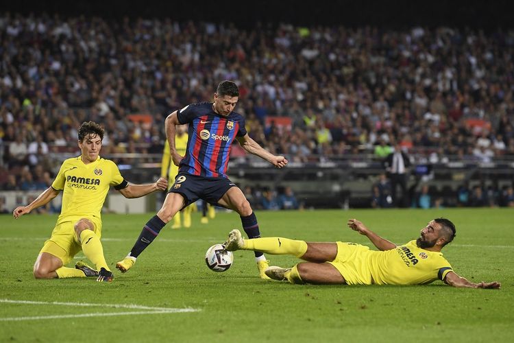 Villareal Bermain Imbang Atas Barcelona dengan Skor Akhir 1-1